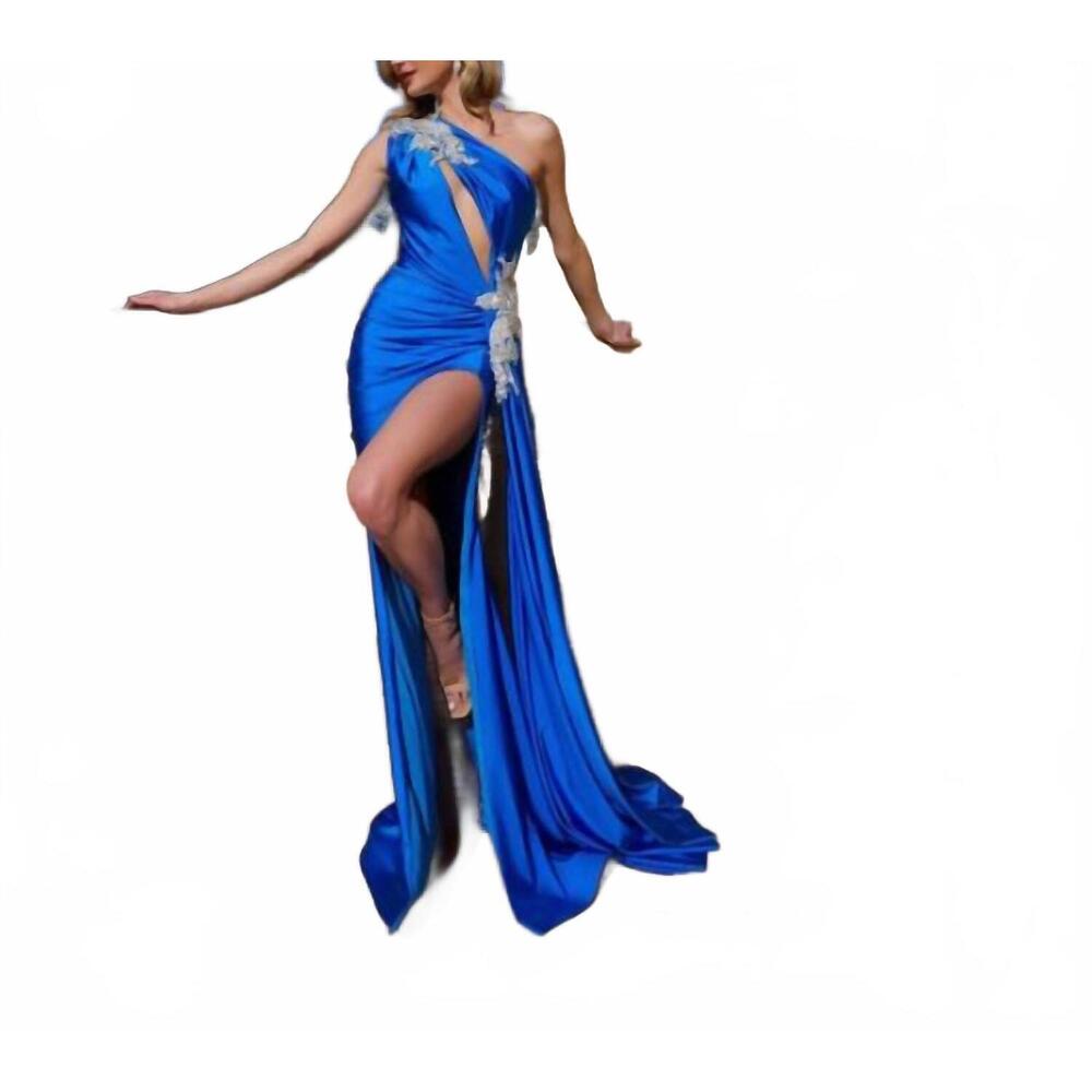 NEW JESSICA ANGEL women's prom dress in medium blue